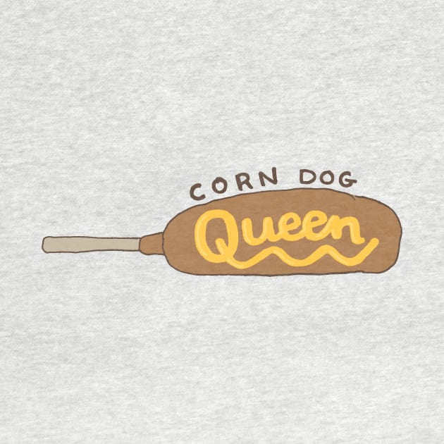 Corn Dog Queen by Megan Timmler Design